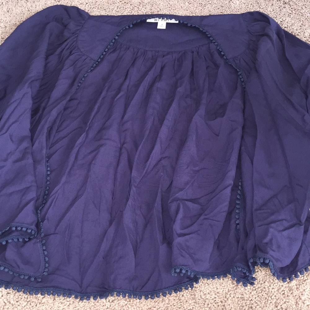 cute bell bottomed sleeves pullover